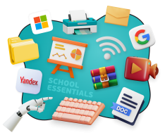 Цифровая база для школьника - КИБЕРшкола программирования для детей, компьютерные курсы для школьников, начинающих и подростков - KIBERone г. Сысерть