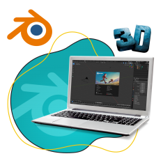 Blender - КИБЕРшкола программирования для детей, компьютерные курсы для школьников, начинающих и подростков - KIBERone г. Сысерть
