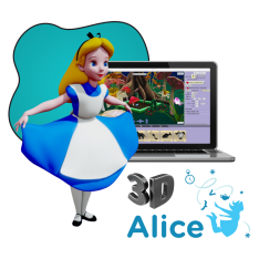 Alice 3d - КИБЕРшкола программирования для детей, компьютерные курсы для школьников, начинающих и подростков - KIBERone г. Сысерть