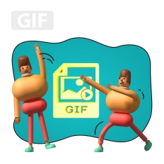 Gif-анимация - КИБЕРшкола программирования для детей, компьютерные курсы для школьников, начинающих и подростков - KIBERone г. Сысерть