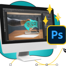 Волшебный Photoshop - КИБЕРшкола программирования для детей, компьютерные курсы для школьников, начинающих и подростков - KIBERone г. Сысерть