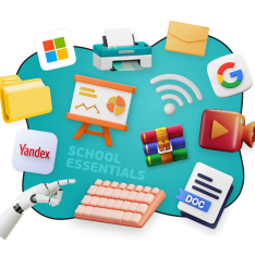 Цифровая база для школьника - КИБЕРшкола программирования для детей, компьютерные курсы для школьников, начинающих и подростков - KIBERone г. Сысерть