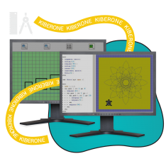 Исполнители чертежник и черепашка - КИБЕРшкола программирования для детей, компьютерные курсы для школьников, начинающих и подростков - KIBERone г. Сысерть