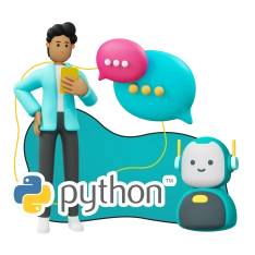 Умный чат-бот на Python на Telegram - КИБЕРшкола программирования для детей, компьютерные курсы для школьников, начинающих и подростков - KIBERone г. Сысерть