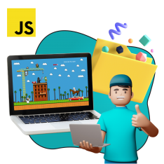 Программирование на JavaScript. Учимся создавать игры! - КИБЕРшкола программирования для детей, компьютерные курсы для школьников, начинающих и подростков - KIBERone г. Сысерть