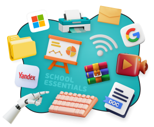 Цифровая база для школьника - КИБЕРшкола программирования для детей, компьютерные курсы для школьников, начинающих и подростков - KIBERone г. Сысерть